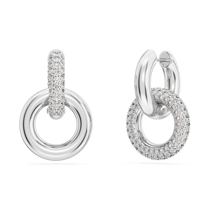 Swarovski Dextera Hoop Earrings image number 3